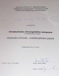 certifikt ortodonticko chirurgickho symposia